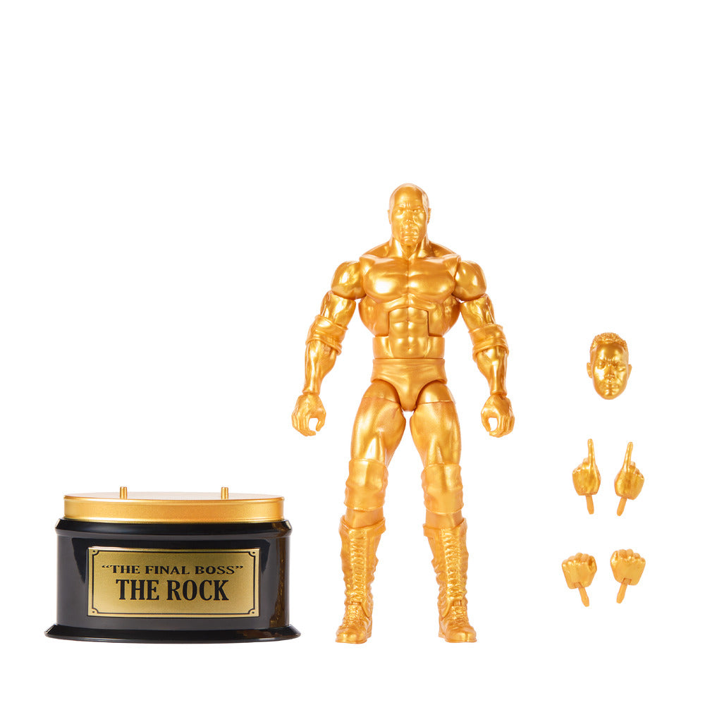 WWE Elite The Rock 6" Figure - Series 125 Mattel JMP64
