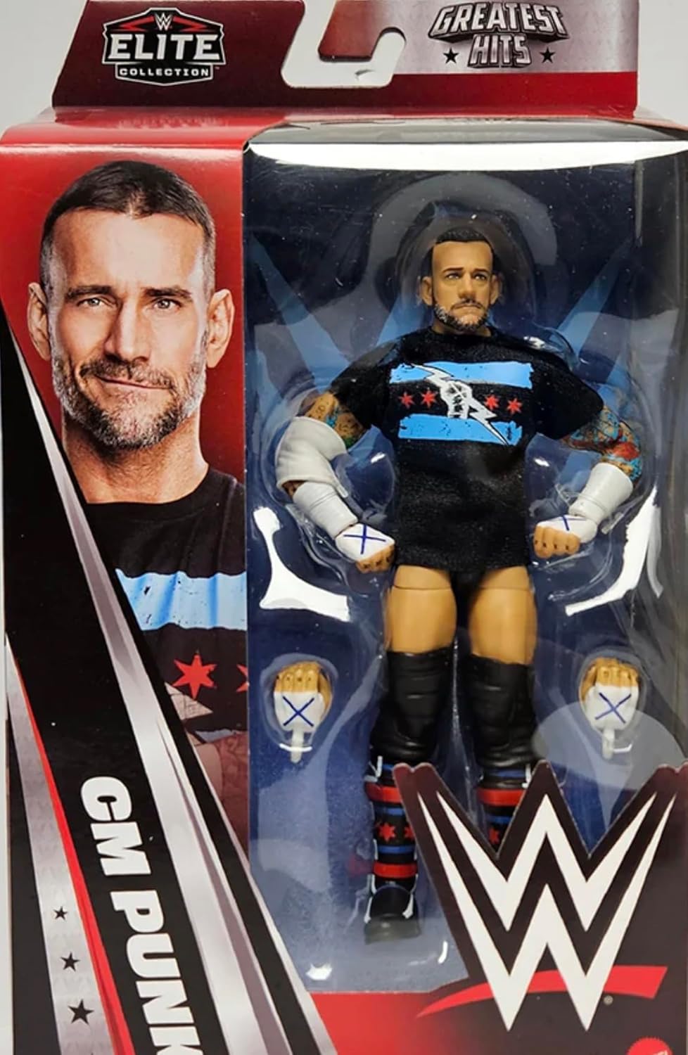 WWE Elite Collection CM Punk 6" Figure -Greatest Hits 3 Mattel JHT84