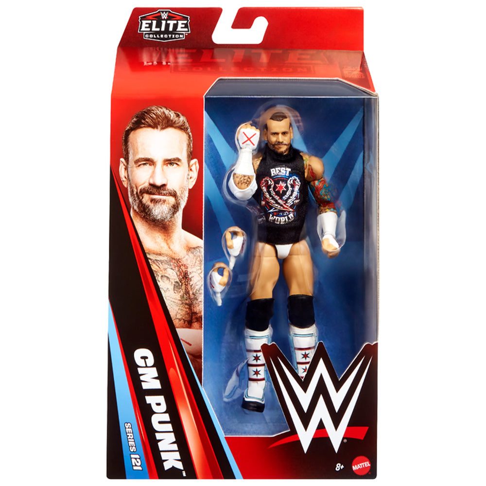 WWE Elite Collection: CM Punk Wrestling Figure Mattel JHT46