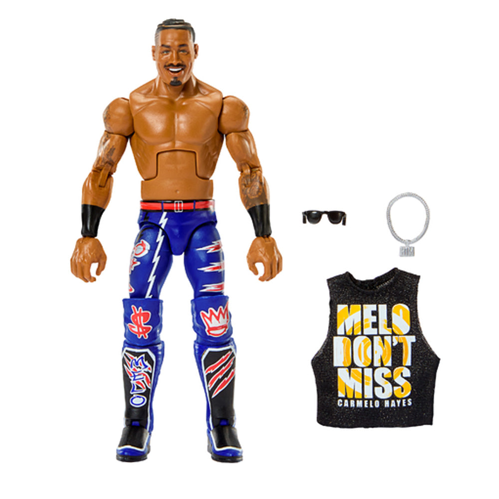 WWE Elite Collection: Carmelo Hayes Wrestling Figure Mattel JHT48