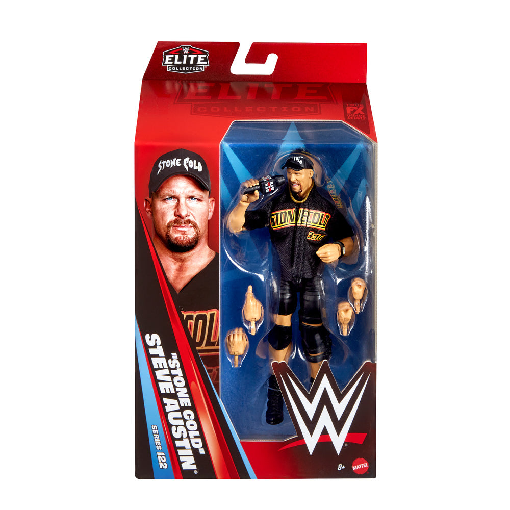 WWE Elite Collection: "Stone Cold" Steve Austin Wrestling Figure Mattel JHT52