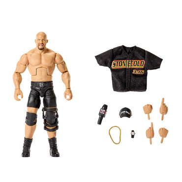 WWE Elite Collection: "Stone Cold" Steve Austin Wrestling Figure Mattel JHT52
