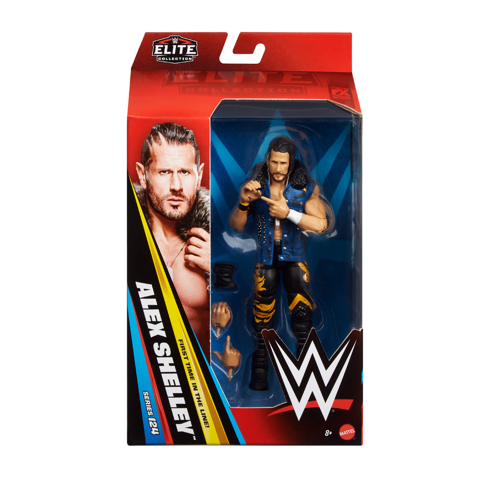 WWE Elite Collection: Alex Shelley Wrestling Figure Mattel JHT71
