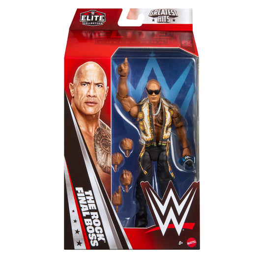 WWE Elite Collection Greatest Hits: The Rock Final Boss Figure Mattel JHT76