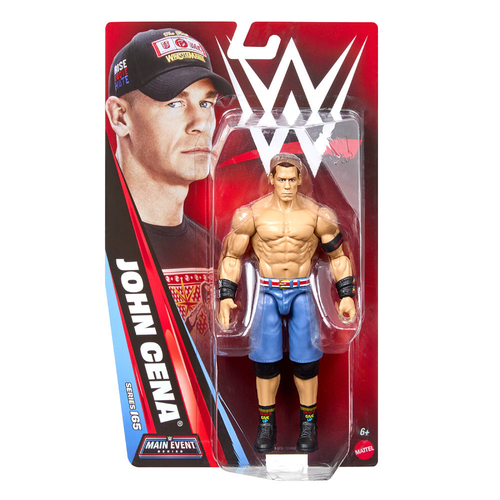 WWE Main Event John Cena 6" Figure -Series 165 Mattel JHJ18
