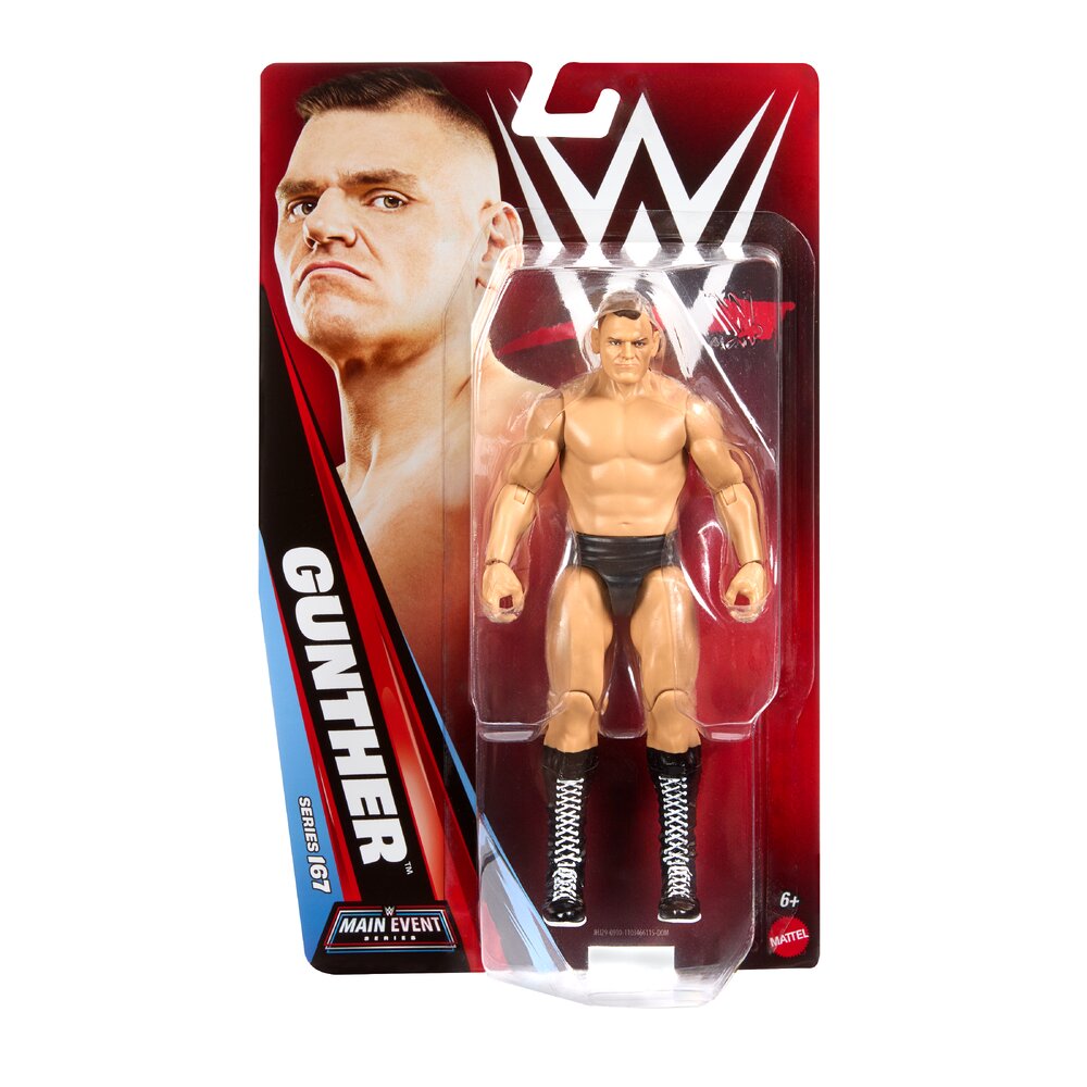 WWE Main Event Gunther 6" Figure - Series 167 Mattel JHJ29