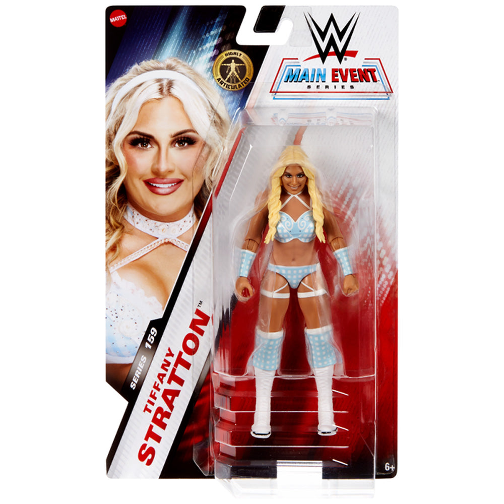 WWE Main Event: Tiffany Stratton 6" Figure - Series 159 Mattel JGD48