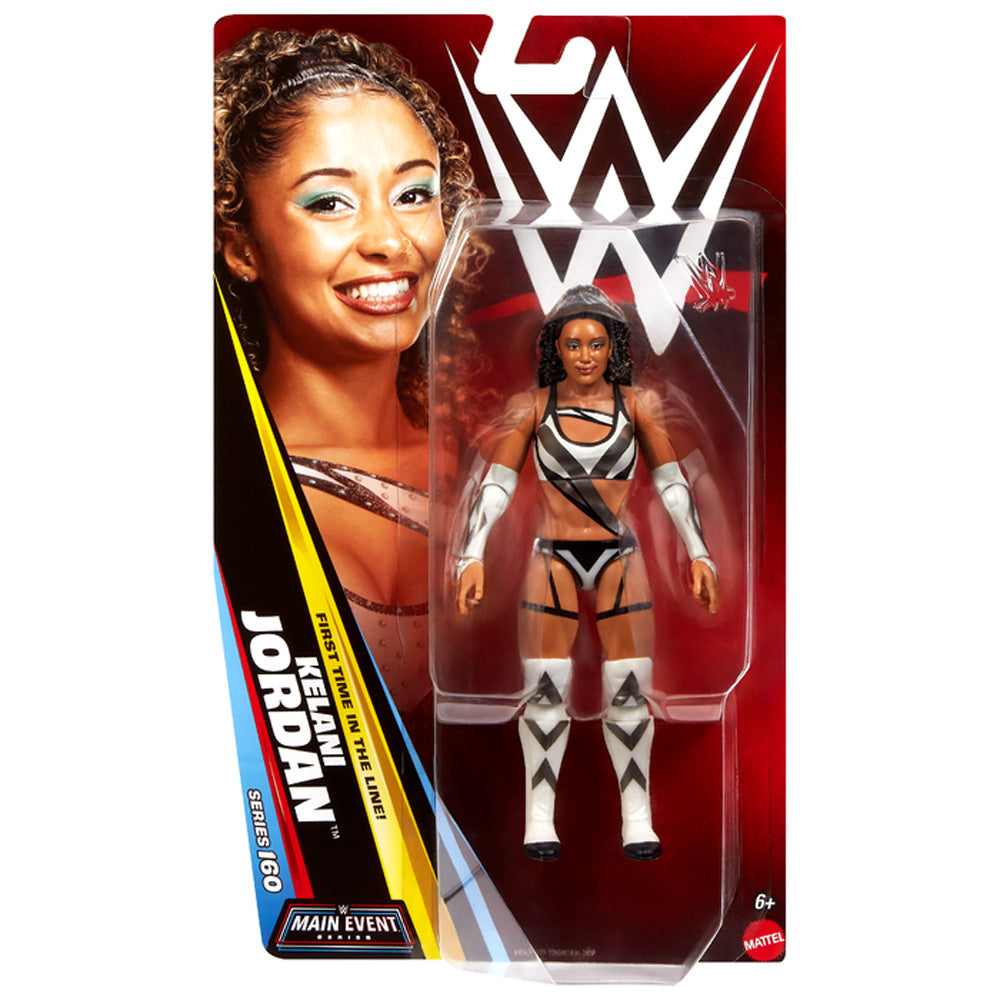 WWE Main Event: Kelani Jordan 6" Figure - Series 160 Mattel JHH86