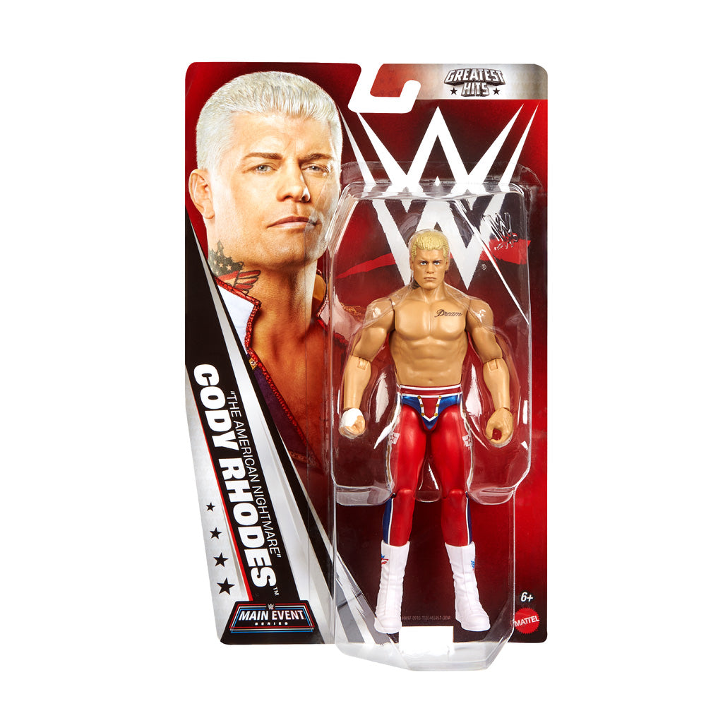 WWE Main Event: Cody Rhodes 6" Figure Mattel JHH97