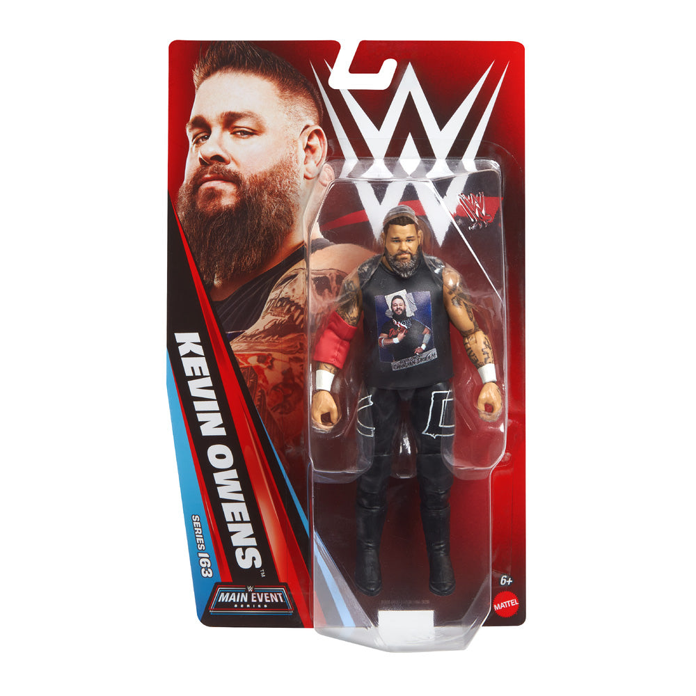 WWE Main Event: Kevin Owens 6" Figure Series 163 Mattel JHJ04