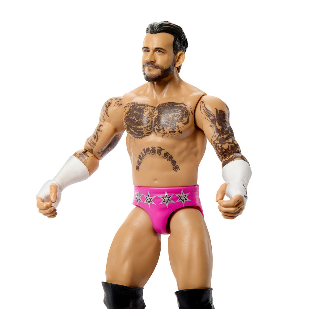 WWE Main Event: CM Punk 6" Figure - Series 164 Mattel JHJ07