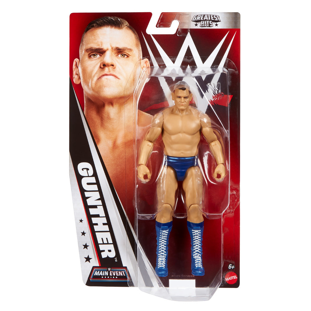 WWE Main Event Greatest Hits: Gunther 6" Figure Mattel JHJ15