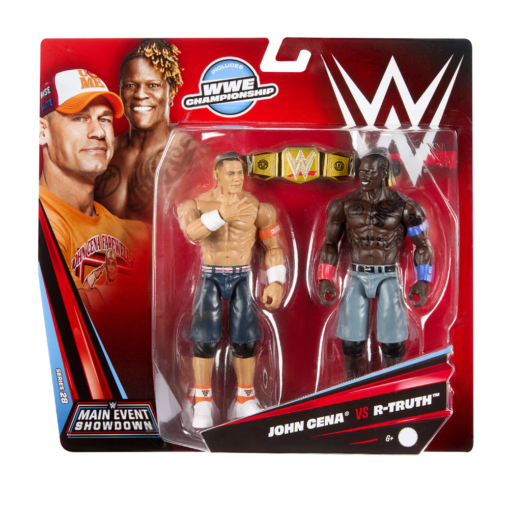 WWE Main Event Showdown 2-Pack John Cena vs R-Truth S28 Mattel JHJ66
