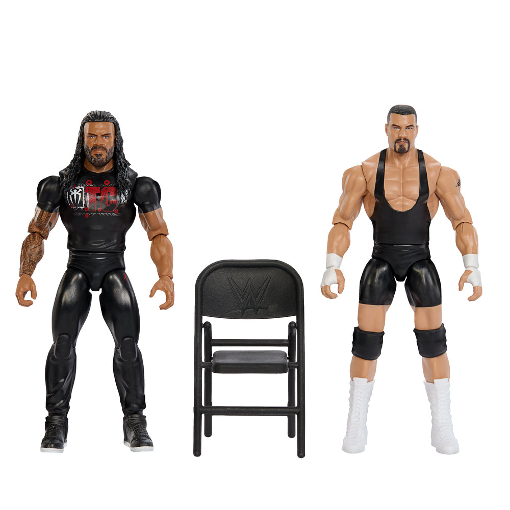 WWE Main Event Showdown 2-Pack Roman Reigns vs Bron Breakker S28 Mattel JHJ68