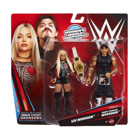 WWE Main Event Showdown: Liv Morgan vs Dominik Mysterio 2-Pack S25 JHJ58