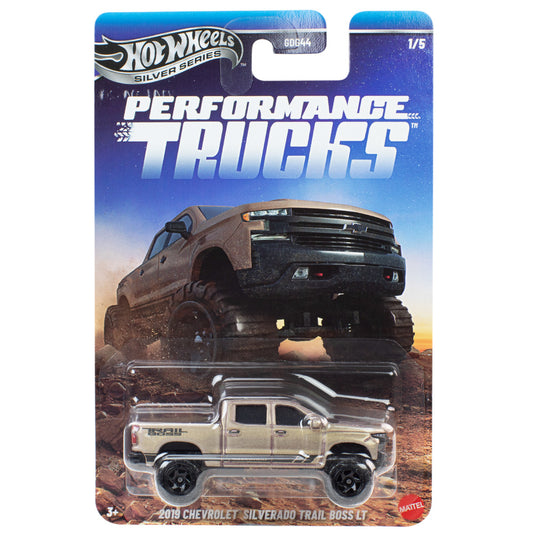 Hot Wheels Silver Series - Performance Trucks: Silverado Trail Boss LT 1/5 JKX71