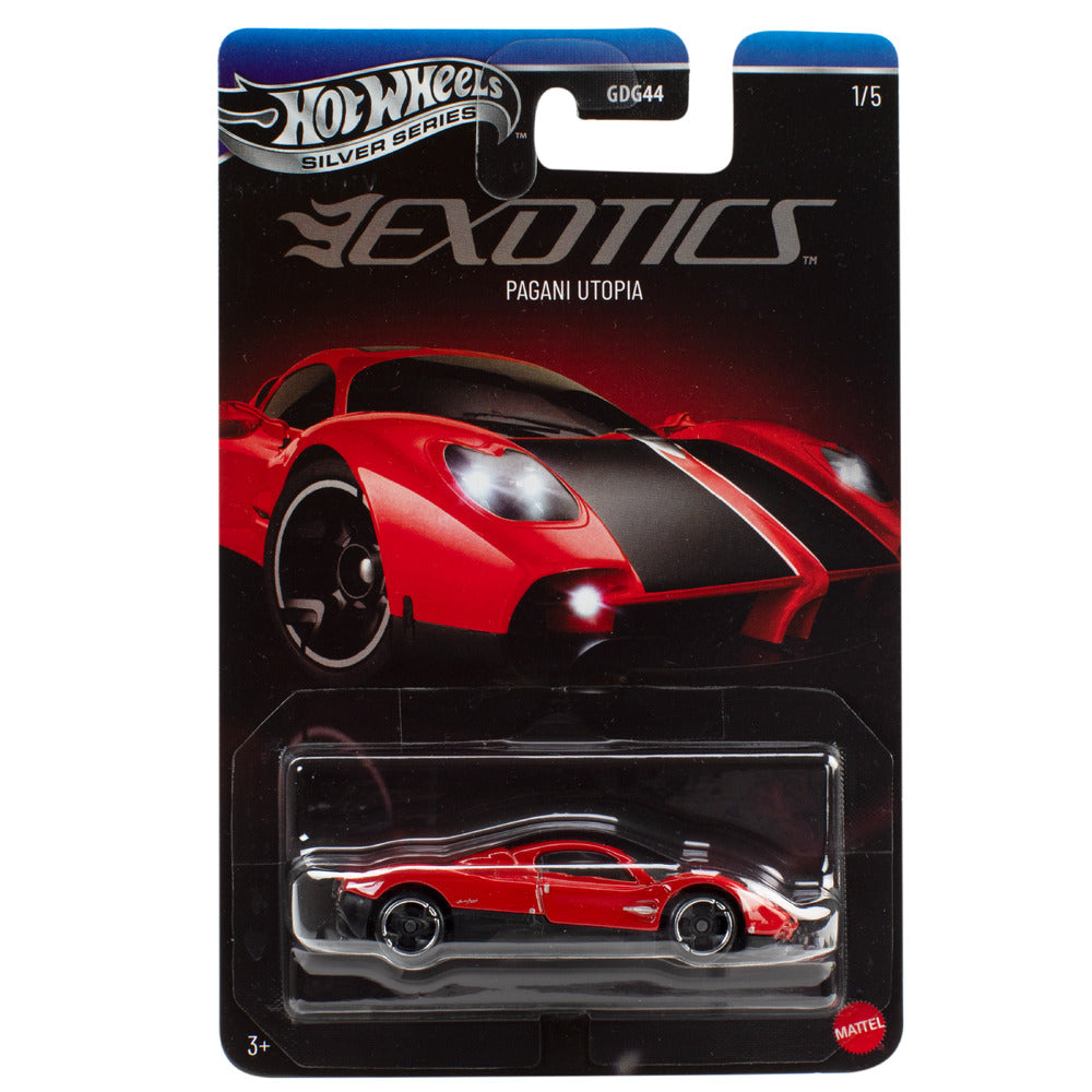 Hot Wheels Silver Series - Exotics: Pagani Utopia JKX76 1/5