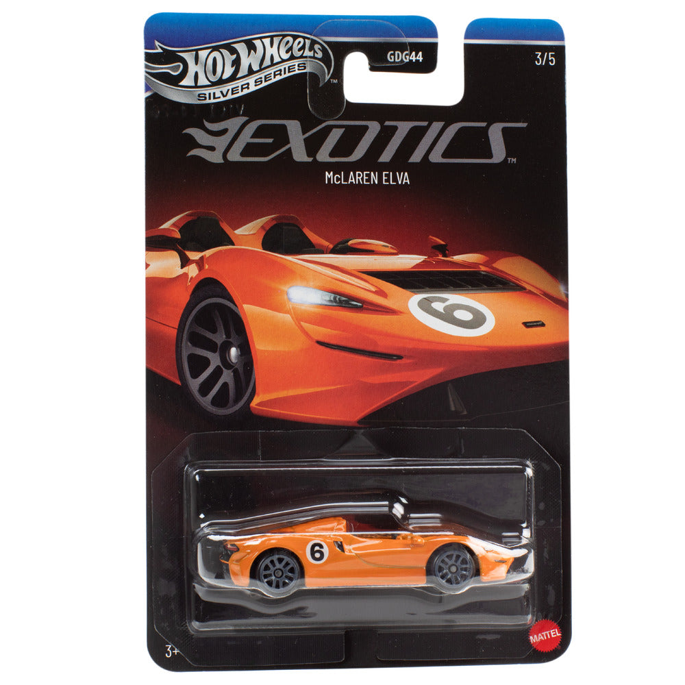 Hot Wheels Silver Series - Exotics: McLaren Elva JKX78 3/5
