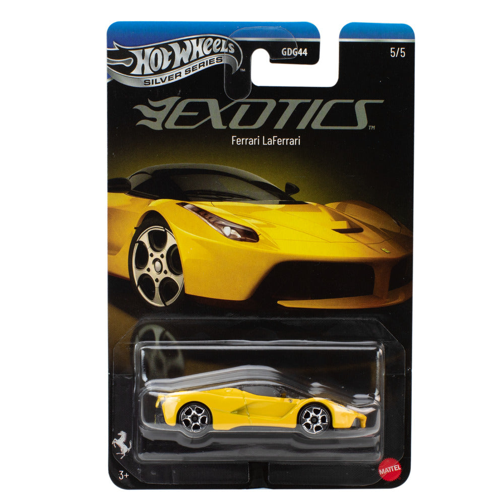 Hot Wheels Silver Series - Exotics: Ferrari LaFerrari JKX80 5/5