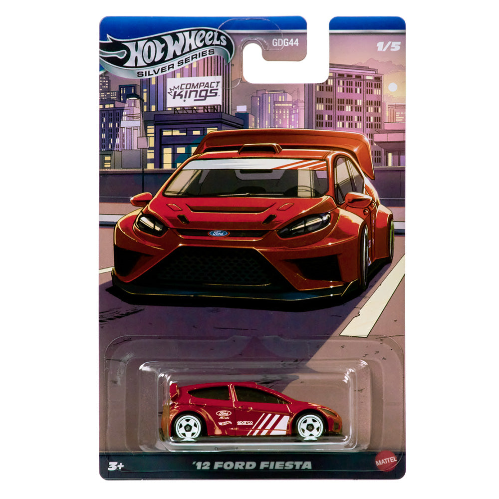 Hot Wheels Silver Series - Compact Kings: '12 Ford Fiesta 1/5 JKX58