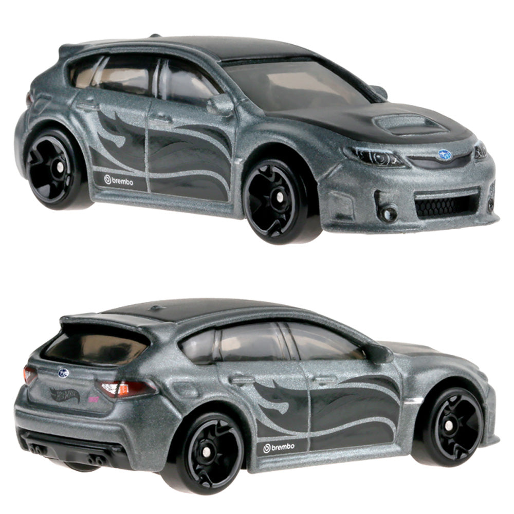 Hot Wheels Silver Series - Compact Kings: Subaru WRX STI 3/5 JKX59