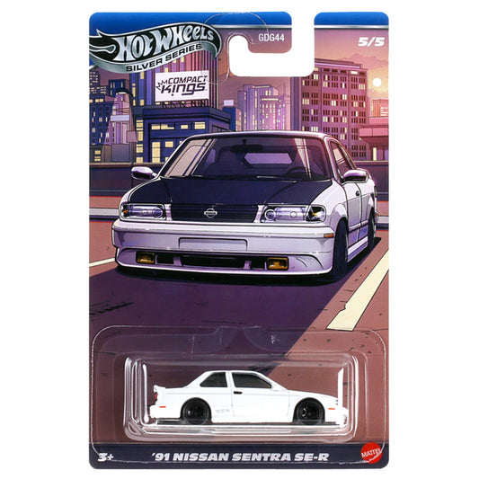Hot Wheels Silver Series - Compact Kings: '91 Nissan Sentra SE-R 5/5 JKX60