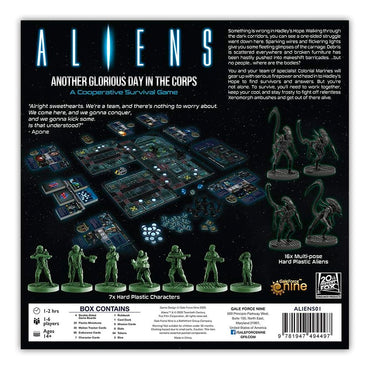 Aliens: Another Glorious Day in the Corps (2023 Edition) Board Game 1-6 Players