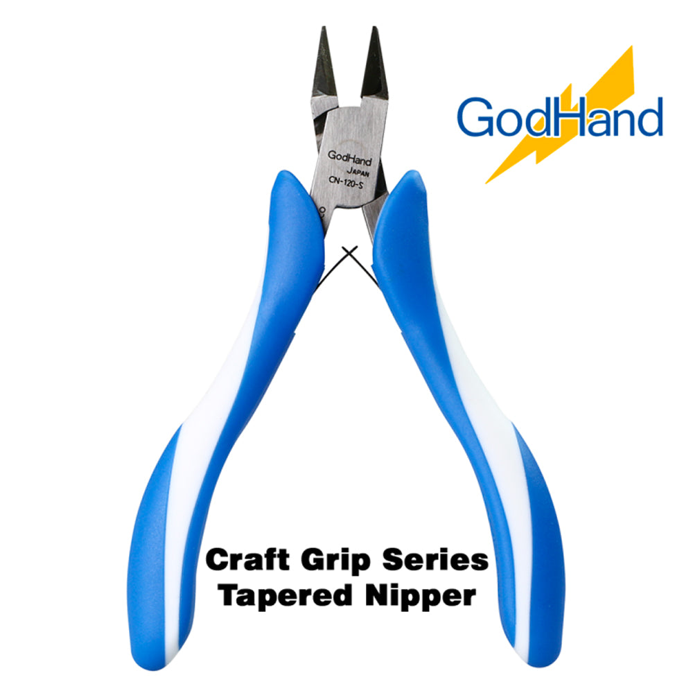 GodHand Craft Grip Series Tapered Nipper Made In Japan CN-120-S