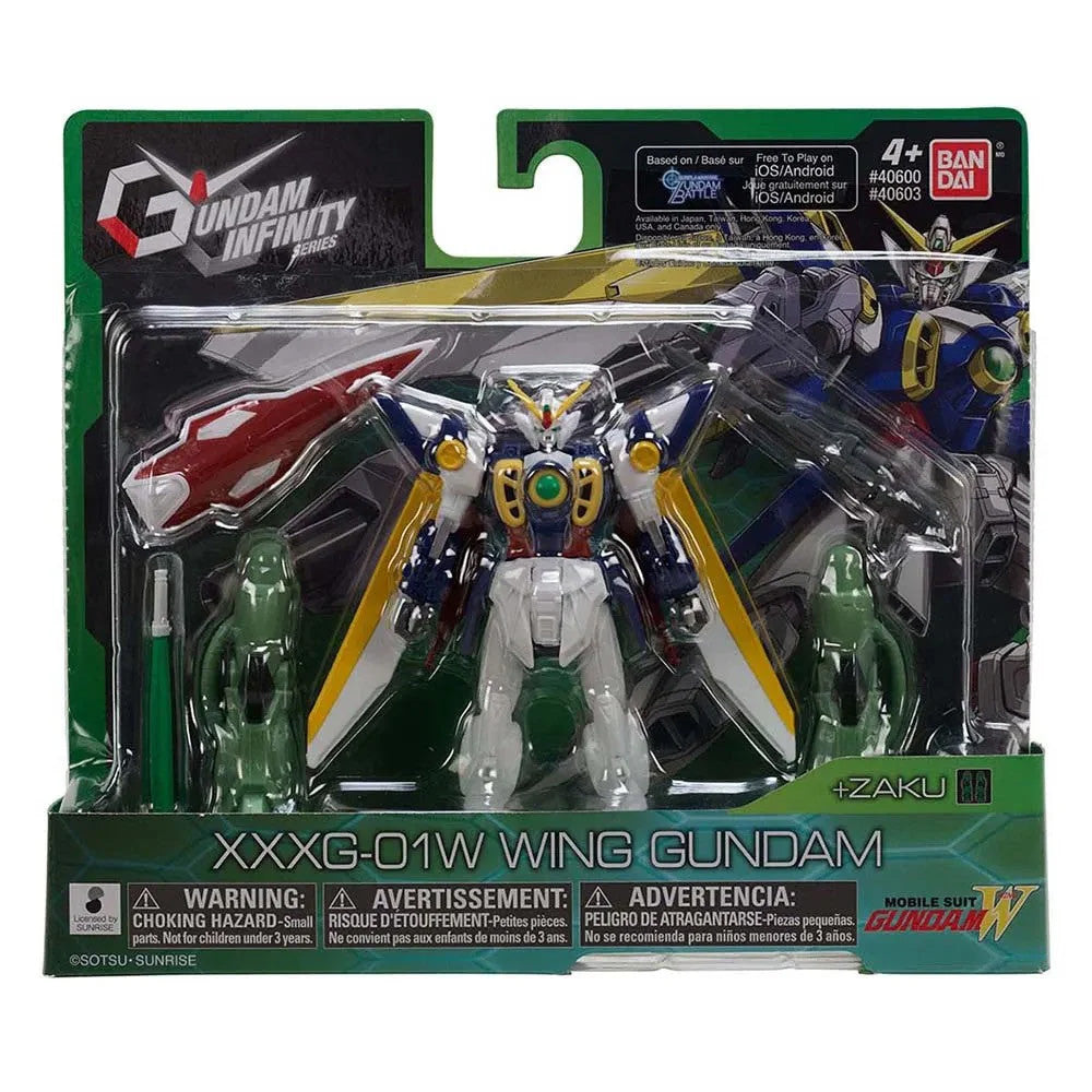 Gundam Infinity XXXG-01W Wing Gundam Action Figure Bandai