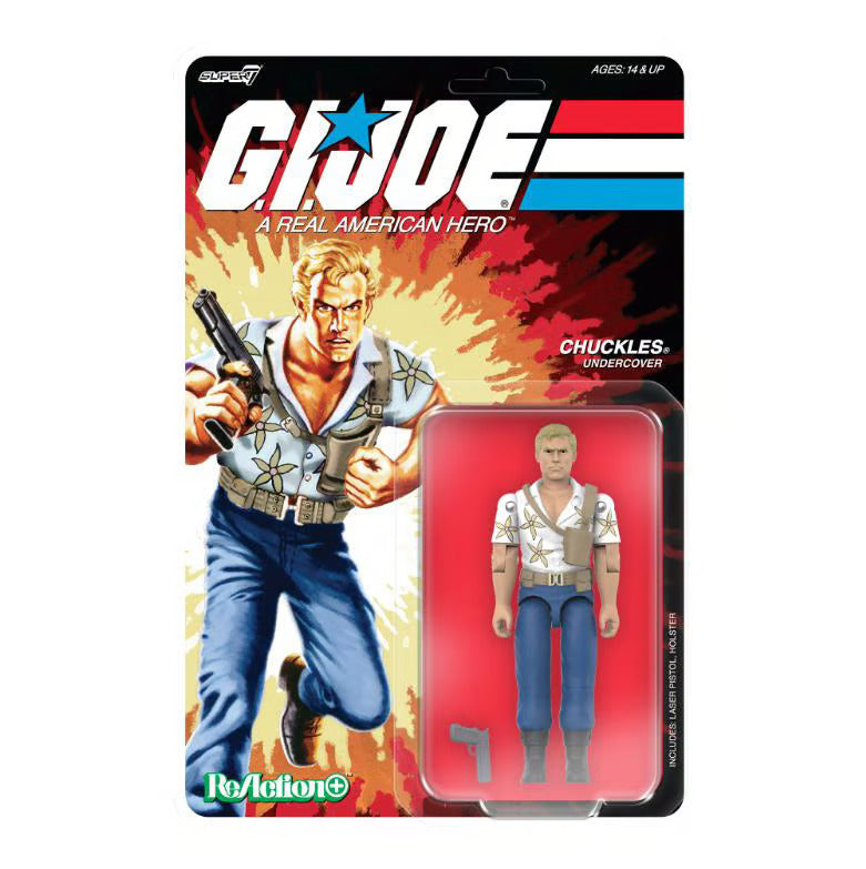 Super7 G.I. Joe ReAction+ Wave 7 - Chuckles (Movie) Action Figure