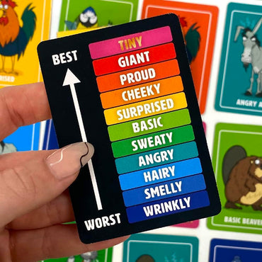 Giant Beaver! Tiny Ass! Card Game - Age 16+, 2+ Players