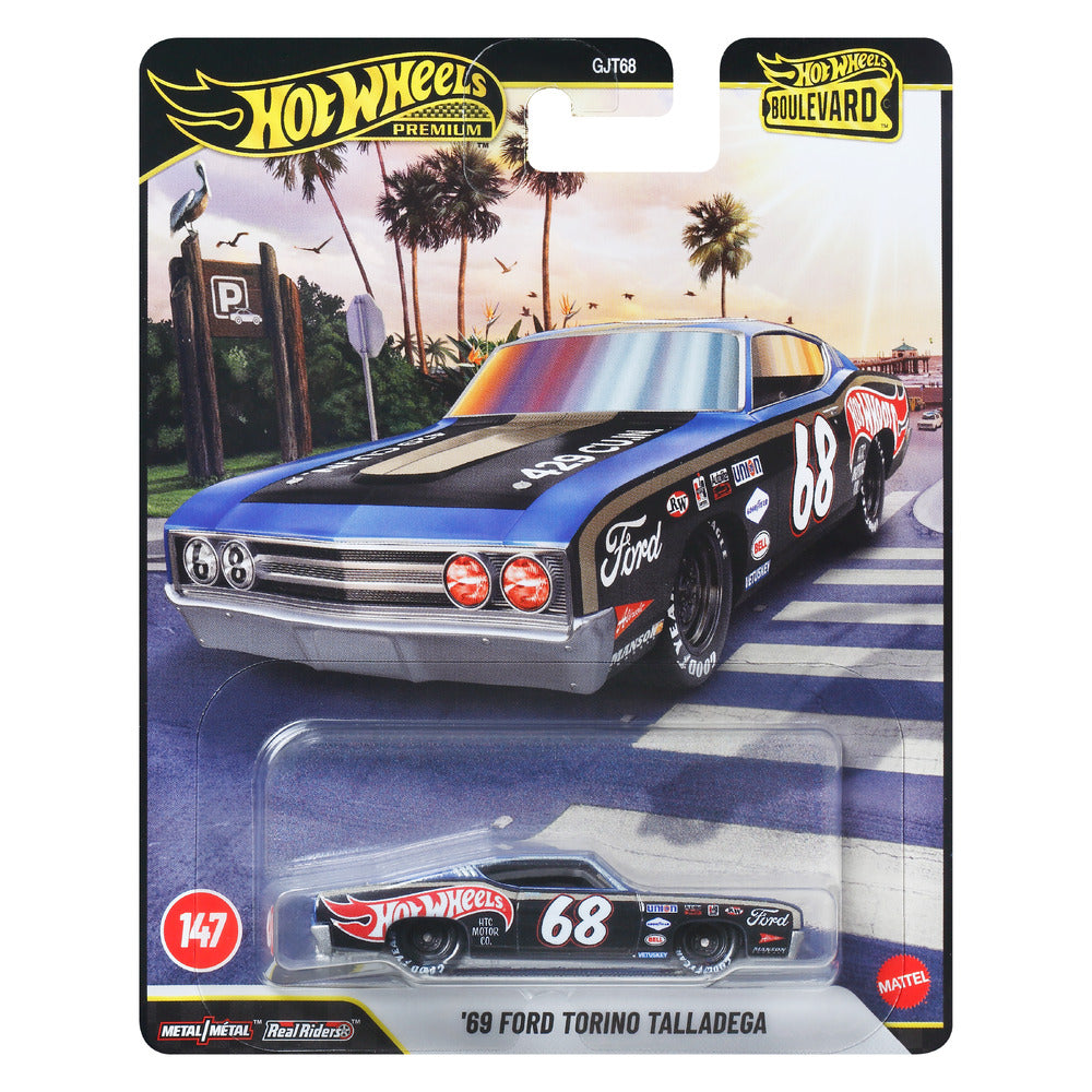 Hot Wheels Premium - Boulevard: 69 Ford Torino Talladega JHW28