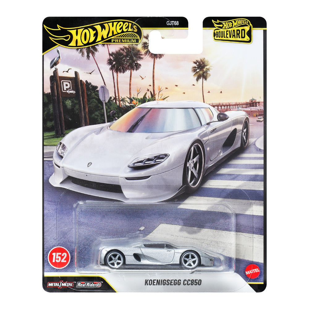 Hot Wheels Premium Boulevard Koenigsegg CC850 Age 3+ Mattel JHW21