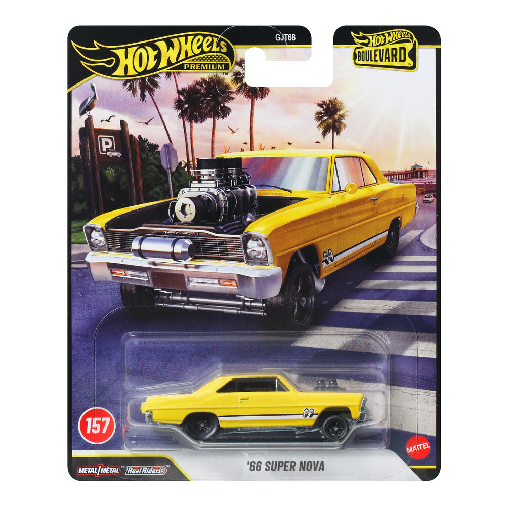 Hot Wheels Premium Boulevard '66 Chevy Super Nova Age 3+ Mattel JHW35