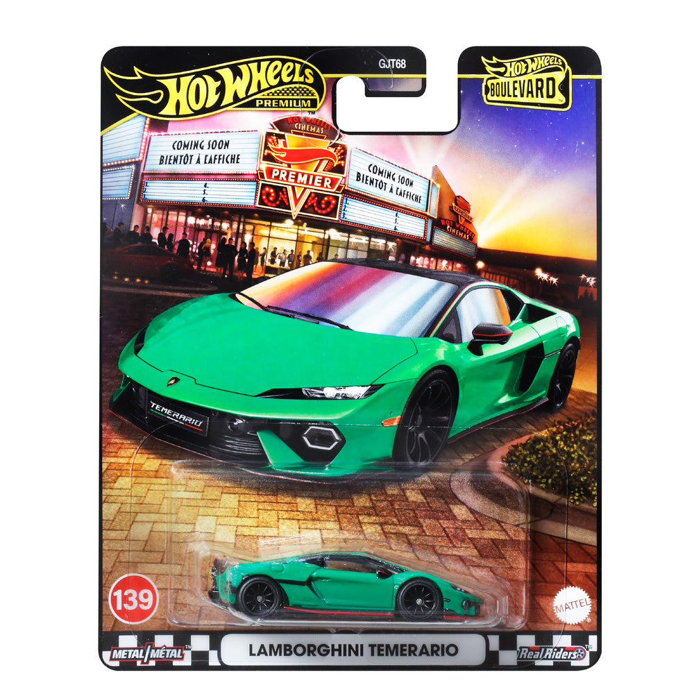 Hot Wheels Premium - Boulevard: Lamborghini Temerario JBL09 #139