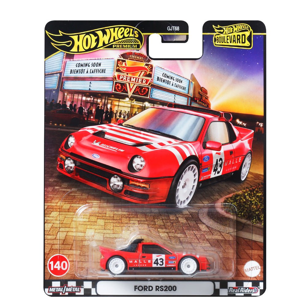 Hot Wheels Premium - Boulevard: Ford RS200 JBL29 #140