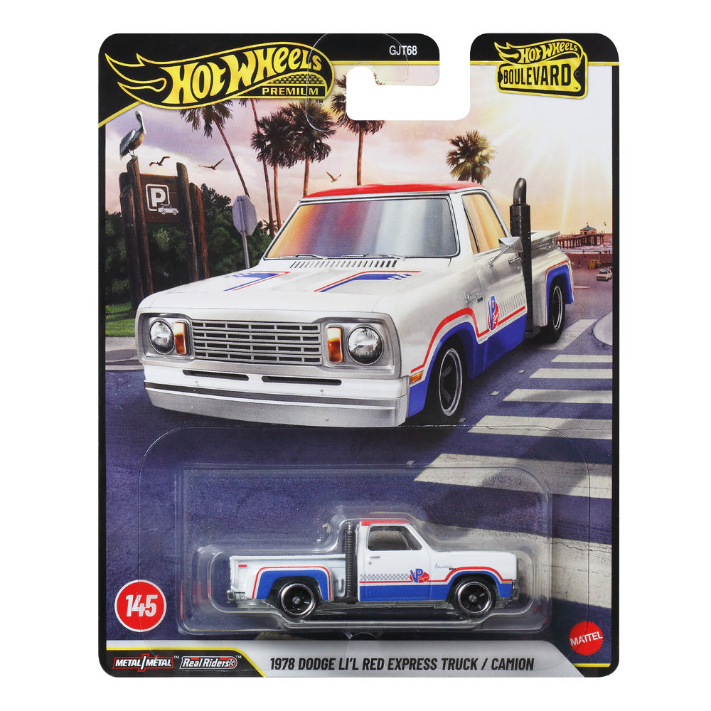 Hot Wheels Premium - Boulevard: '78 Dodge Lil Red Express Truck JHW27 #145