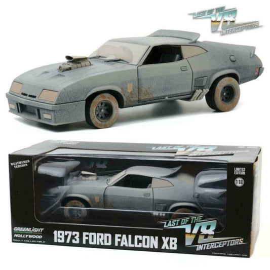 Greenlight 1:18 Last of the Interceptor 1979 Ford Falcon Weathered Diecast Model