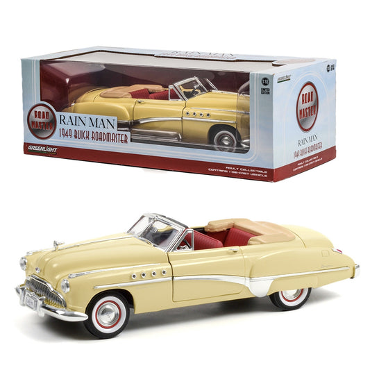 Greenlight 13616 Rain Man: Charlie Babbitts 49 Buick Roadmaster 1:18 Diecast Car