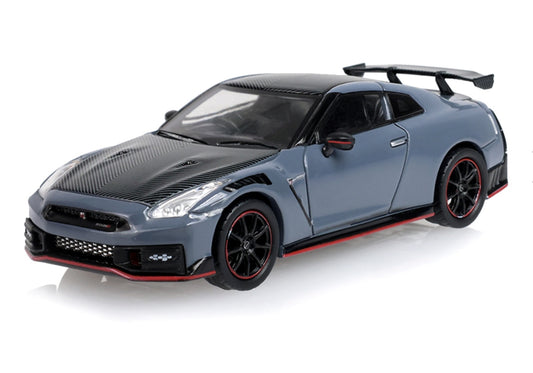 Greenlight 235110-C Tokyo Torque S10 Nissan GTR Nismo Stealth Grey 1:64 Diecast
