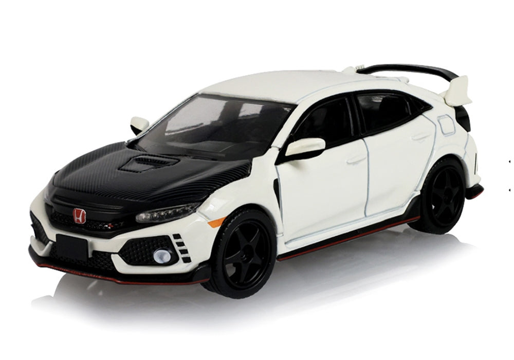 Greenlight 235110-F Tokyo Torque S10 Honda Integra FK8 Carbon Hood 1:64 Diecast