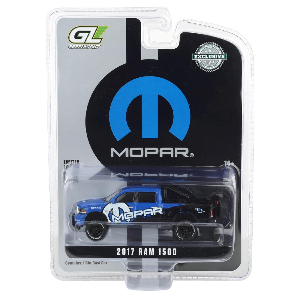 Greenlight 2017 Ram 1500 Mopar Off-Road - Evergreen 1:64 Diecast Car 29887