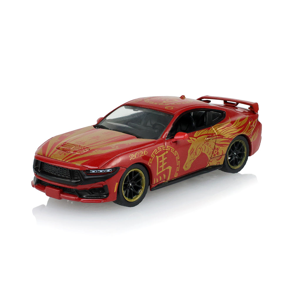 Greenlight 2024 Ford Mustang Dark Horse - Chinese Zodiac 2026 Year of the Horse