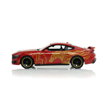 Greenlight 2024 Ford Mustang Dark Horse - Chinese Zodiac 2026 Year of the Horse