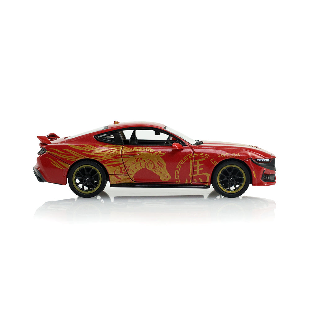 Greenlight 2024 Ford Mustang Dark Horse - Chinese Zodiac 2026 Year of the Horse