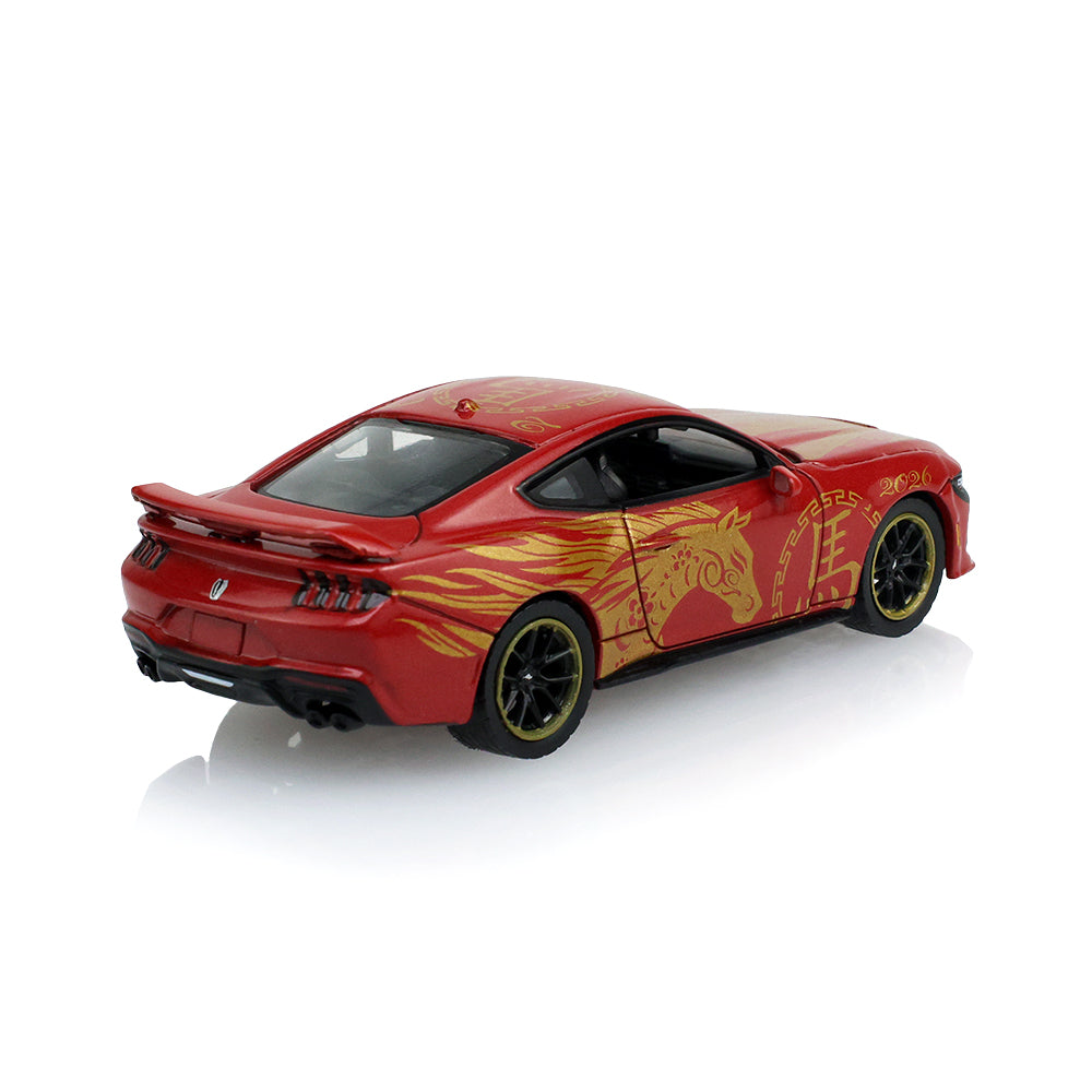Greenlight 2024 Ford Mustang Dark Horse - Chinese Zodiac 2026 Year of the Horse