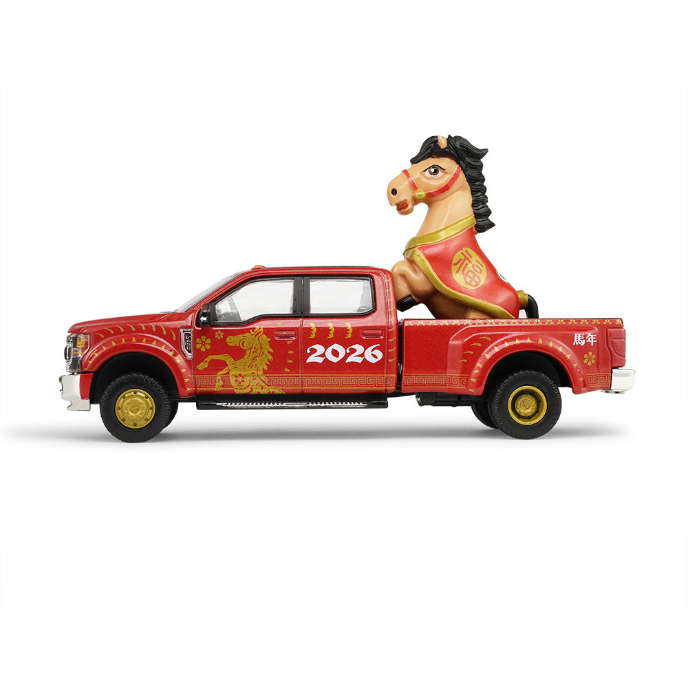 Greenlight 2022 Ford F-450 - Chinese Zodiac 2026 Year of the Horse w/Horse