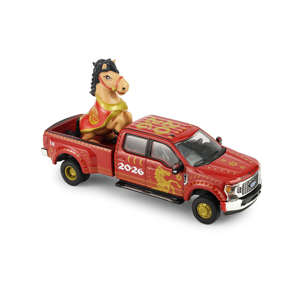 Greenlight 2022 Ford F-450 - Chinese Zodiac 2026 Year of the Horse w/Horse