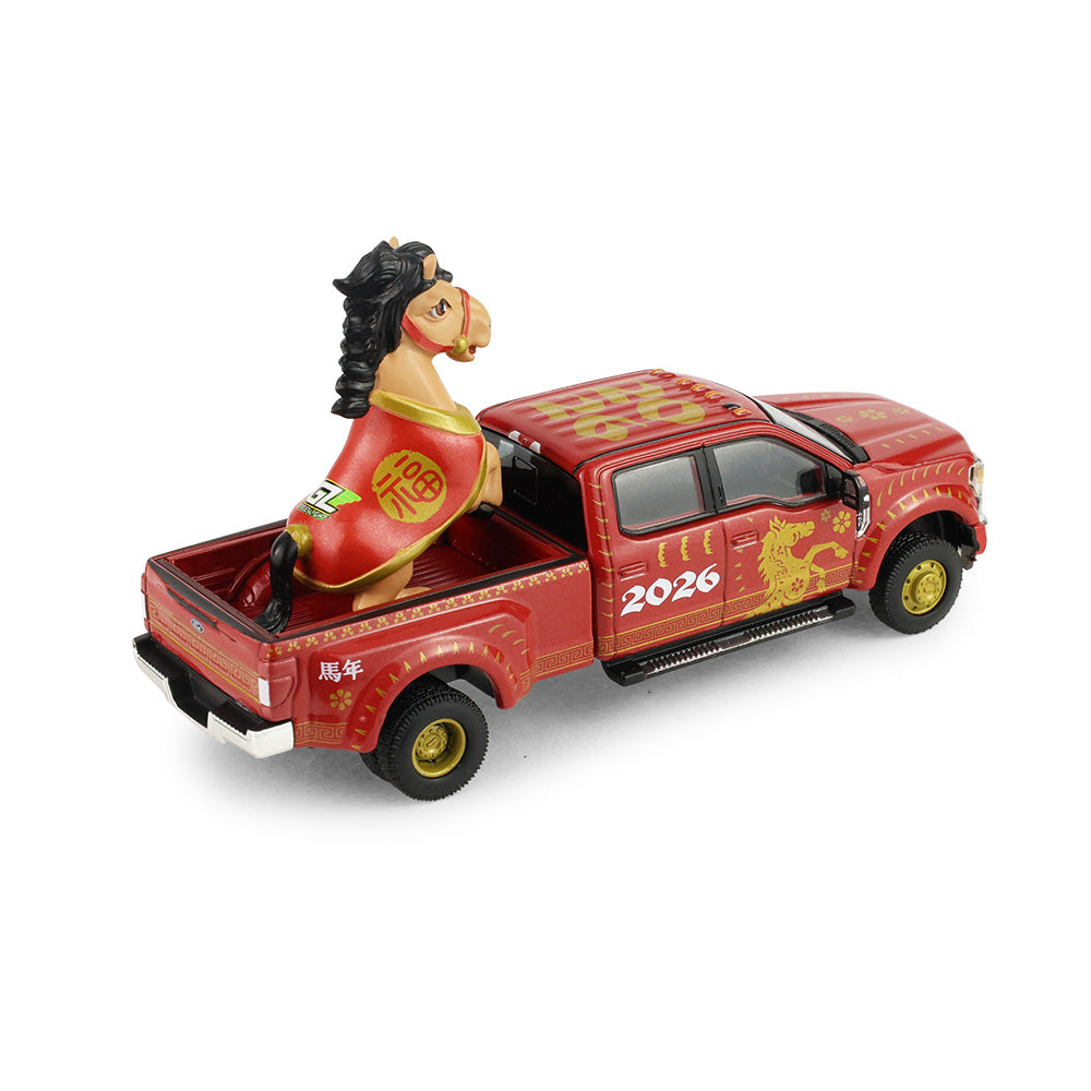 Greenlight 2022 Ford F-450 - Chinese Zodiac 2026 Year of the Horse w/Horse