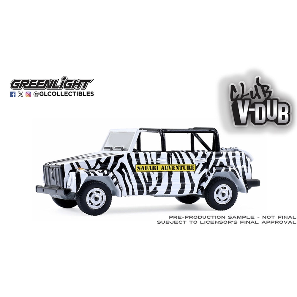 Greenlight Club V-Dub S21 1974 Volkswagen Thing (Type 181) – Safari 1:64 Car